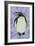 Penguin on Stained Glass-Pat Scott-Framed Giclee Print