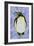 Penguin on Stained Glass-Pat Scott-Framed Giclee Print