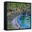 Penguin Pool, Madrid Zoo, 2015-Andrew Macara-Framed Premier Image Canvas