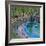 Penguin Pool, Madrid Zoo, 2015-Andrew Macara-Framed Giclee Print