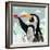 Penguin Stroll-Anna Polanski-Framed Art Print