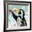 Penguin Stroll-Anna Polanski-Framed Art Print