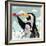 Penguin Stroll-Anna Polanski-Framed Art Print