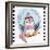 Penguin Wreath-Valarie Wade-Framed Giclee Print