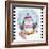 Penguin Wreath-Valarie Wade-Framed Giclee Print