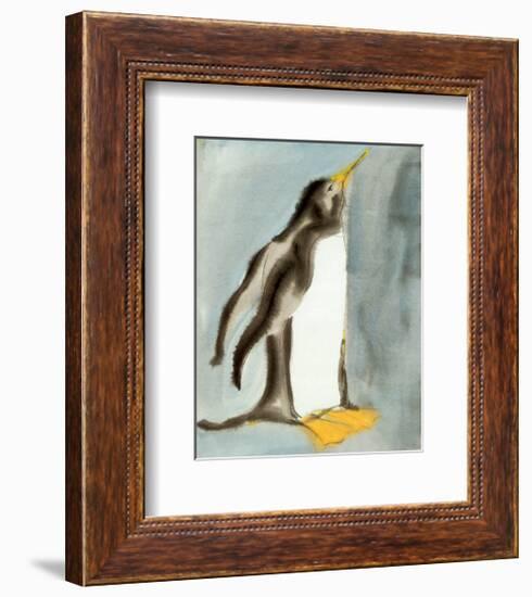 Penguin-Beth Sheffield-Framed Art Print