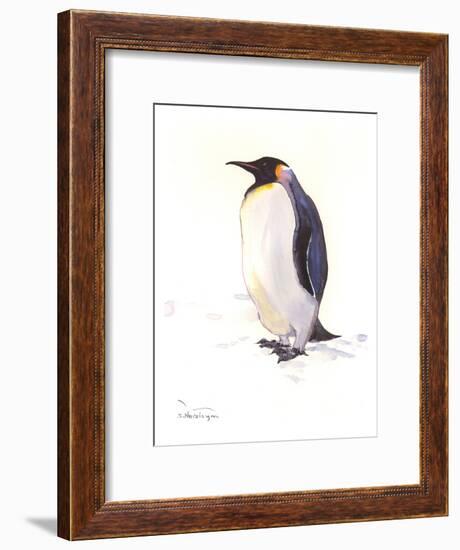 Penguin-Suren Nersisyan-Framed Art Print