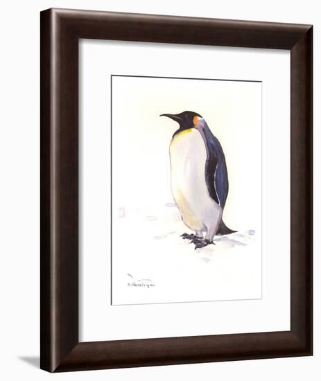 Penguin-Suren Nersisyan-Framed Art Print