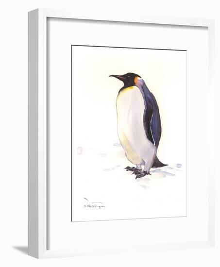 Penguin-Suren Nersisyan-Framed Art Print