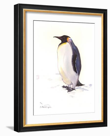 Penguin-Suren Nersisyan-Framed Art Print