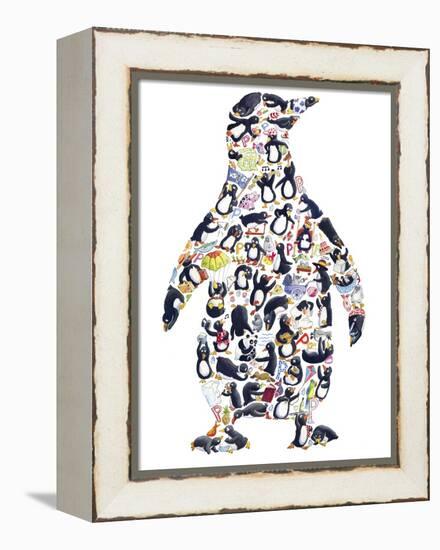 Penguin-Louise Tate-Framed Premier Image Canvas