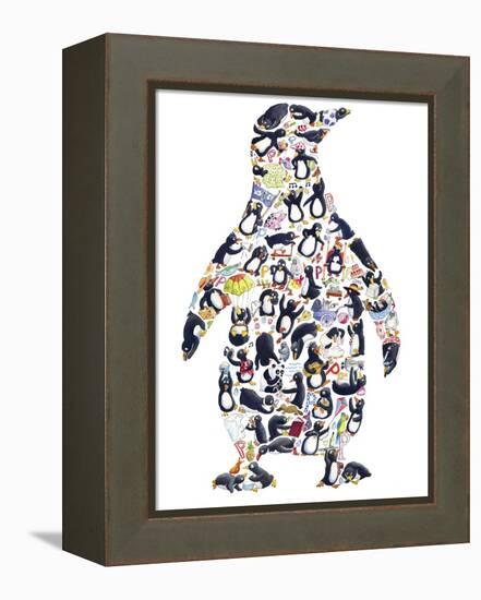 Penguin-Louise Tate-Framed Premier Image Canvas