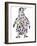 Penguin-Louise Tate-Framed Premium Giclee Print