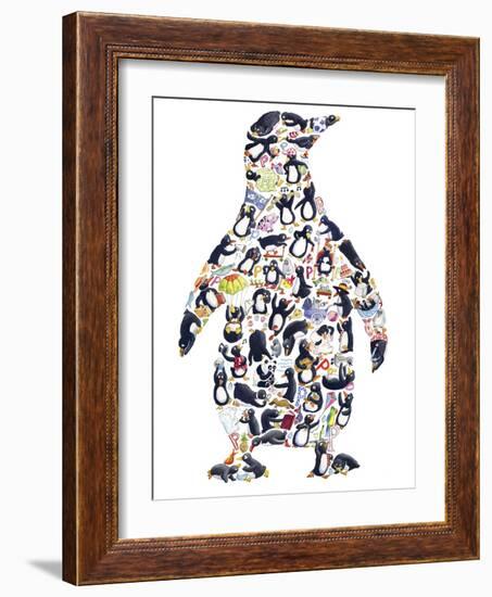 Penguin-Louise Tate-Framed Premium Giclee Print