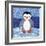 Penguin-Betz White-Framed Art Print