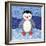 Penguin-Betz White-Framed Art Print