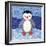 Penguin-Betz White-Framed Art Print