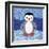 Penguin-Betz White-Framed Art Print