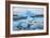 Penguins and Ice-Howard Ruby-Framed Photographic Print