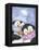 Penguins with Robin-MAKIKO-Framed Premier Image Canvas