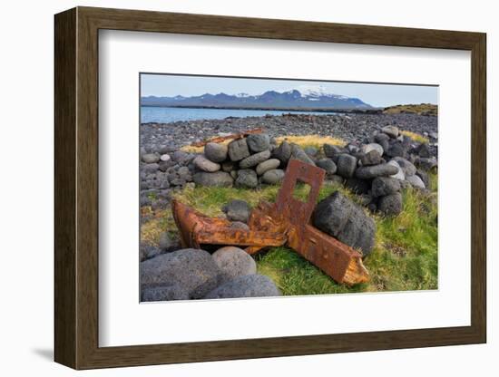 Peninsula Snaefellsnes, Skardsvik, Ship Wreck-Catharina Lux-Framed Photographic Print