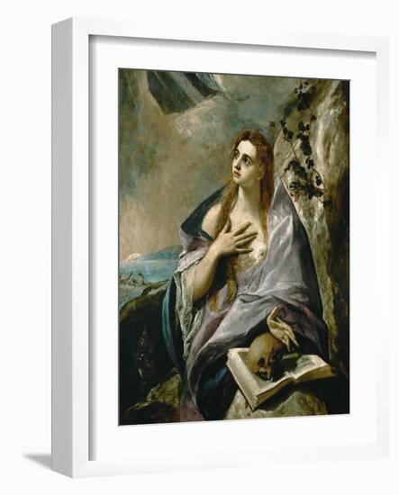 Penitent Magdalen-El Greco-Framed Giclee Print