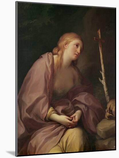 Penitent Magdalene, C.1765 (Oil on Canvas)-Anton Raphael Mengs-Mounted Giclee Print