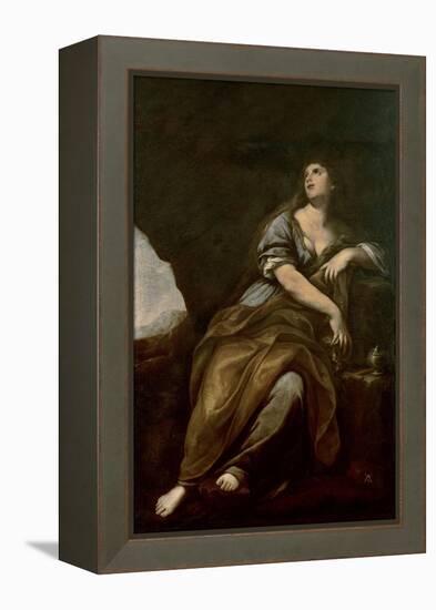 Penitent Magdalene-Andrea Vaccaro-Framed Premier Image Canvas