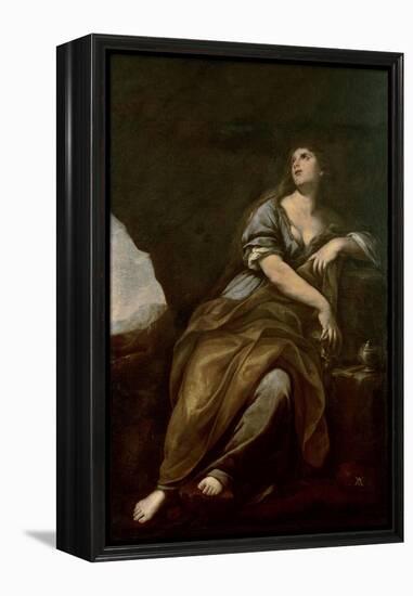 Penitent Magdalene-Andrea Vaccaro-Framed Premier Image Canvas