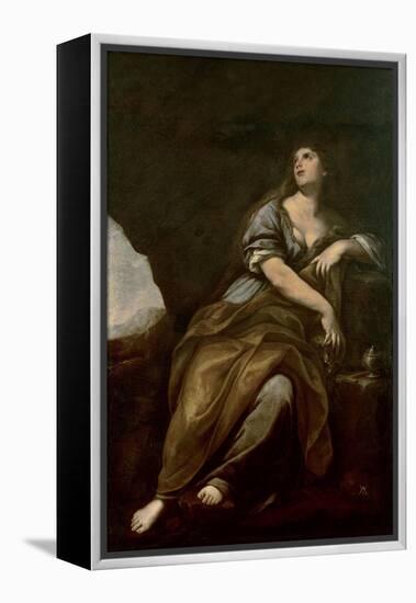 Penitent Magdalene-Andrea Vaccaro-Framed Premier Image Canvas