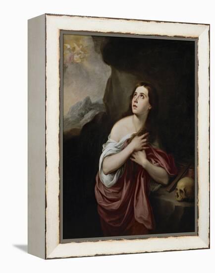 Penitent Magdalene-Bartolome Esteban Murillo-Framed Premier Image Canvas