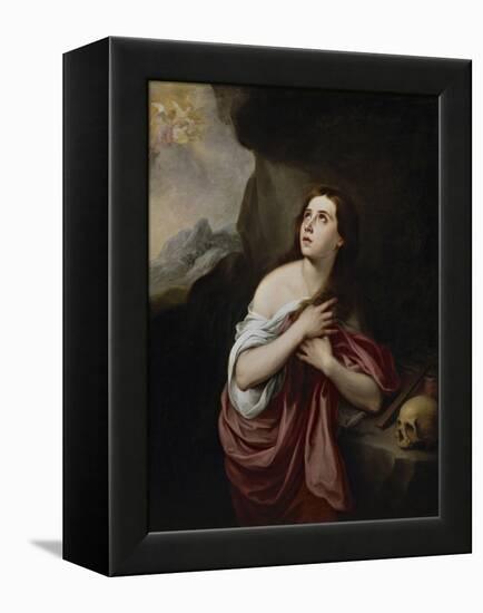 Penitent Magdalene-Bartolome Esteban Murillo-Framed Premier Image Canvas