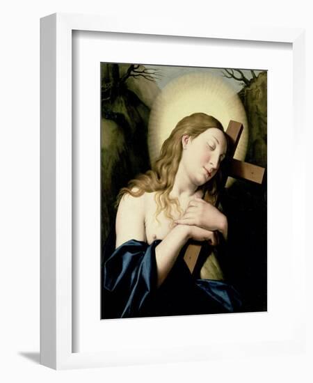 Penitent Magdalene-Giovanni Battista Salvi da Sassoferrato-Framed Giclee Print