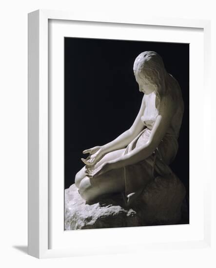 Penitent Magdalene-Antonio Canova-Framed Giclee Print