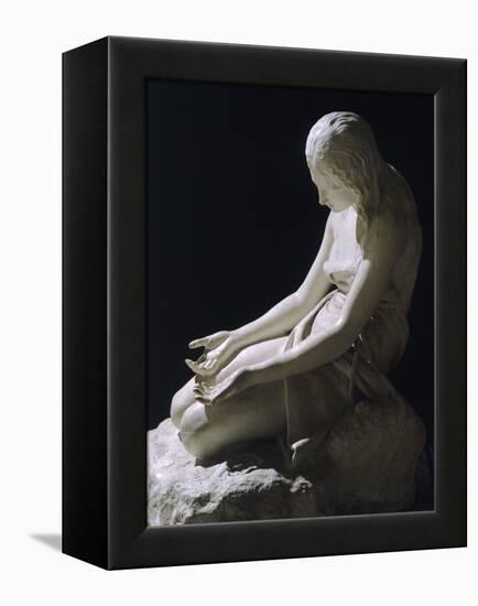 Penitent Magdalene-Antonio Canova-Framed Premier Image Canvas