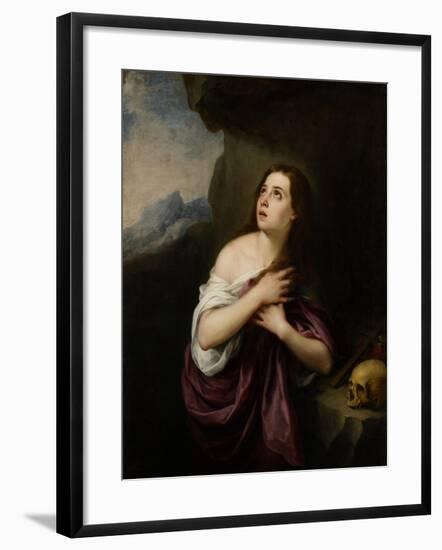 Penitent Magdelene, C.1650-65-Bartolome Esteban Murillo-Framed Giclee Print