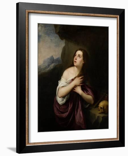 Penitent Magdelene, C.1650-65-Bartolome Esteban Murillo-Framed Giclee Print