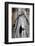 Penitents During Semana Santa (Holy Week) Along Rainy Street, Seville, Andalucia, Spain, Europe-Stuart Black-Framed Photographic Print