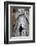 Penitents During Semana Santa (Holy Week) Along Rainy Street, Seville, Andalucia, Spain, Europe-Stuart Black-Framed Photographic Print