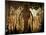 Penitents Follow La Macarena During a Holy Week Procession-null-Mounted Photographic Print