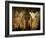 Penitents Follow La Macarena During a Holy Week Procession-null-Framed Photographic Print