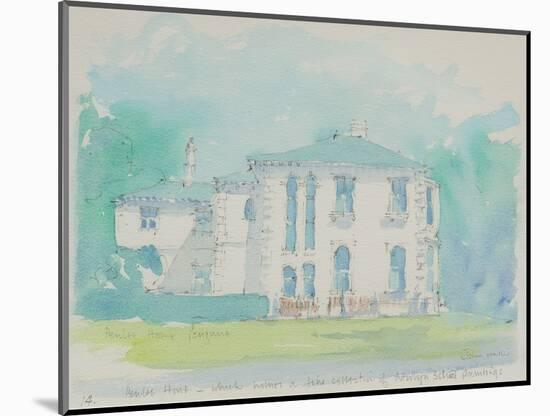 Penlee House, 1991 (W/C on Paper)-John Miller-Mounted Giclee Print