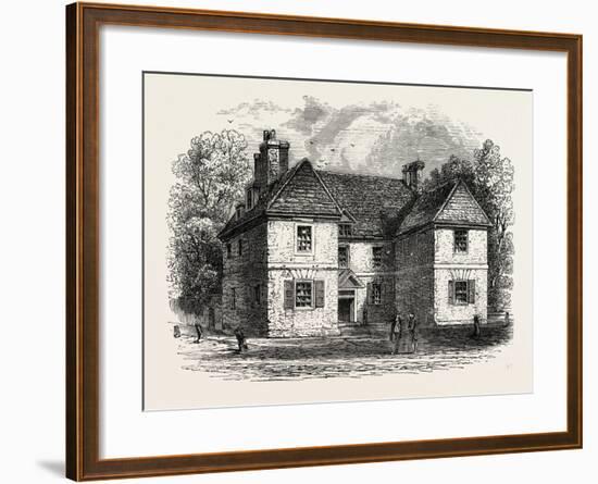 Penn's House, Philadelphia, USA, 1870s-null-Framed Giclee Print