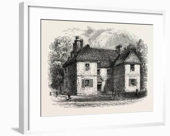 Penn's House, Philadelphia, USA, 1870s-null-Framed Giclee Print