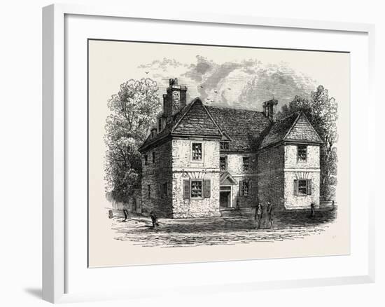 Penn's House, Philadelphia, USA, 1870s-null-Framed Giclee Print