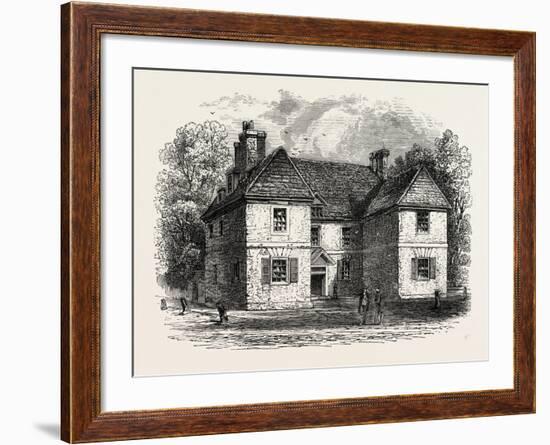 Penn's House, Philadelphia, USA, 1870s-null-Framed Giclee Print