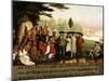 Penn's Treaty with the Indians-Edward Hicks-Mounted Giclee Print