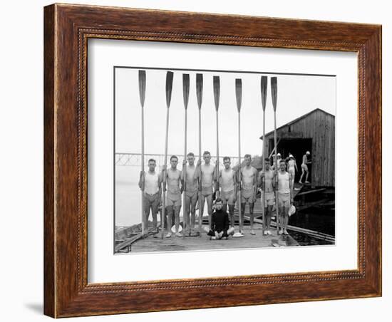 Penn State Row Team, 1914-Marker David-Framed Art Print