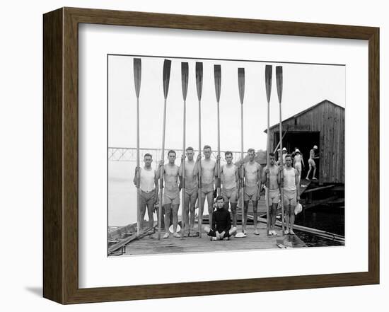 Penn State Row Team, 1914-Marker David-Framed Art Print