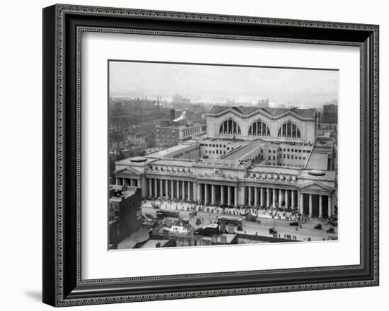 Penn Station, c.1910-null-Framed Art Print